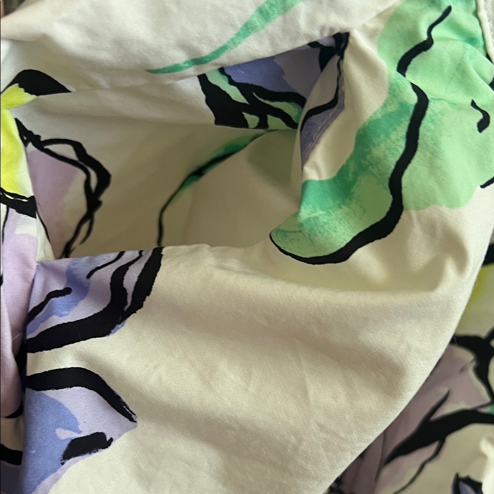 🌸 A New Day Floral One-Shoulder Crop Top & Tiered Skirt Set w/ Pockets | Size M - Picture 11 of 13